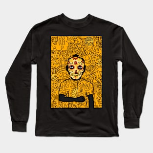 Unnamed NFT - MaleMask with MexicanEye Color and DarkSkin on OpenSea Long Sleeve T-Shirt